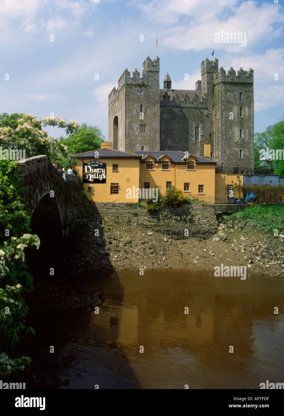 Ireland Bunratty castle Stock Photo