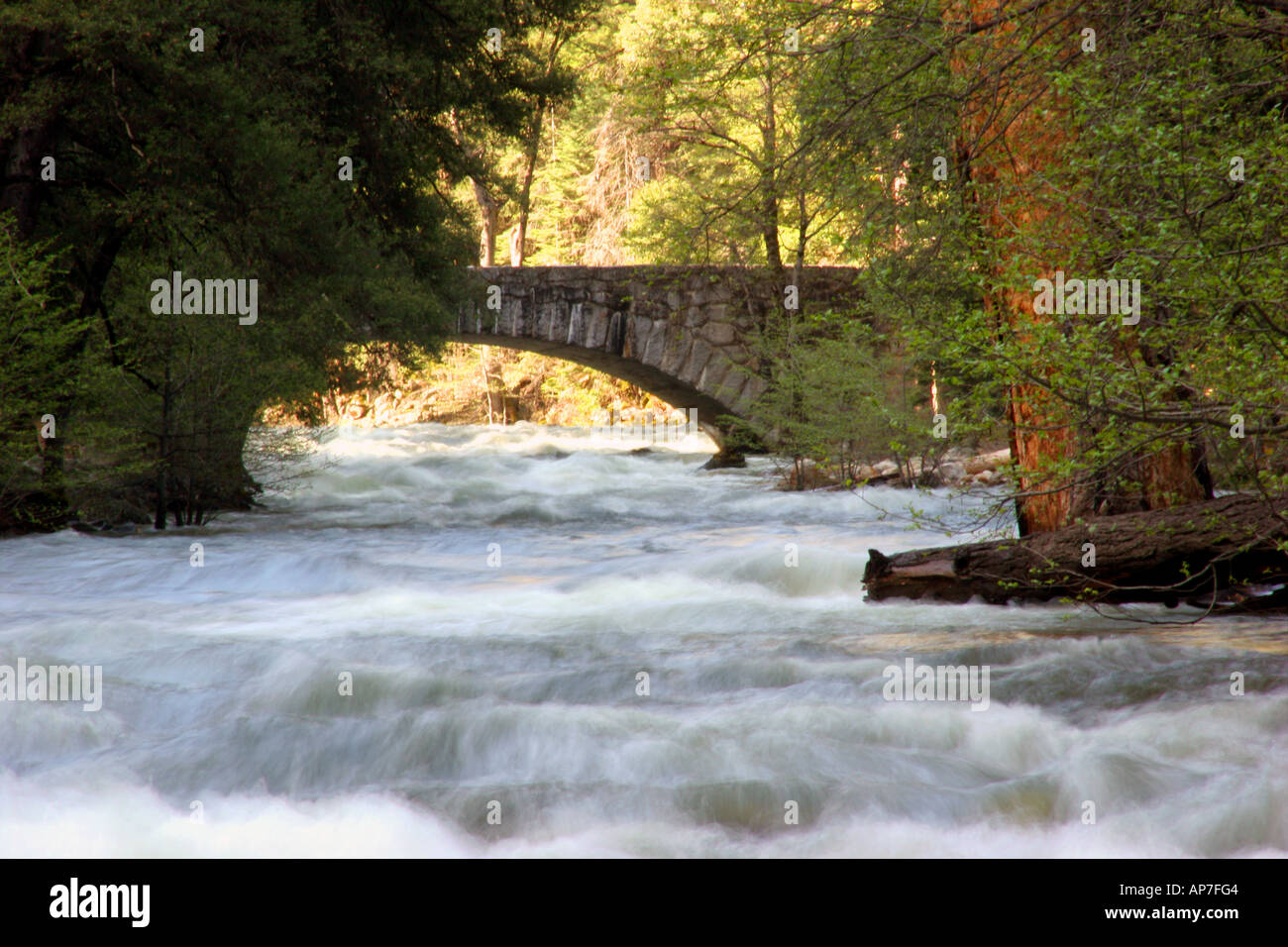 happy isles bridge, yosemite national park Stock Photo 8971843 Alamy