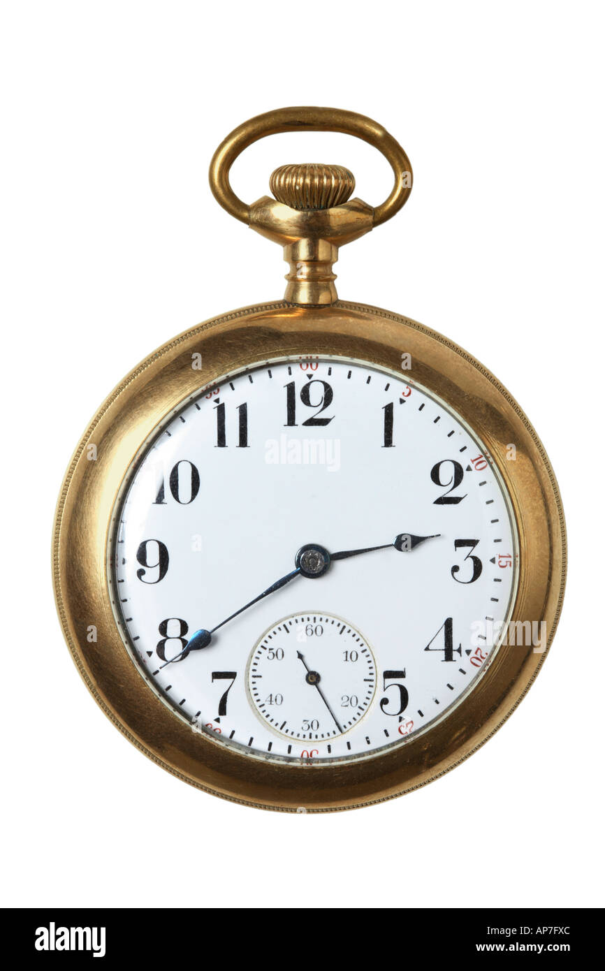 Old Pocket Watch Stock Photo
