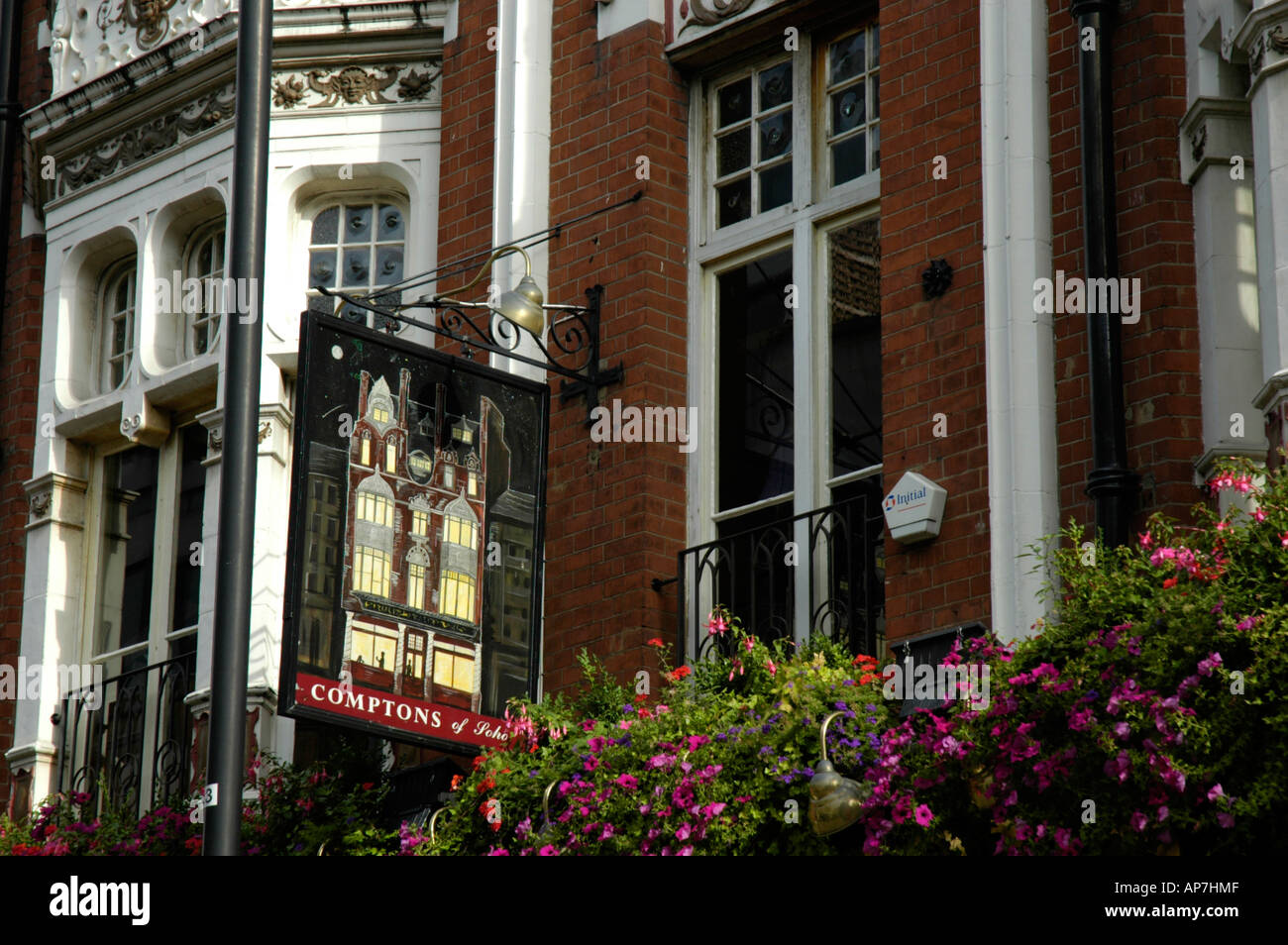 Compton's Wine Bar in Old Compton Street Soho London UK Stock Photo Alamy