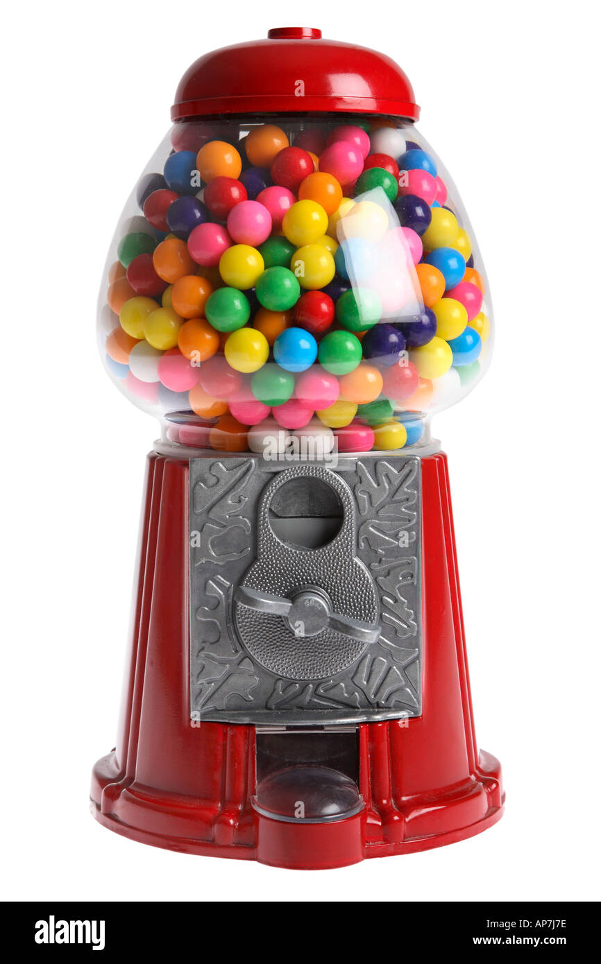 3D Gumball Machine Cardboard Stand-Up