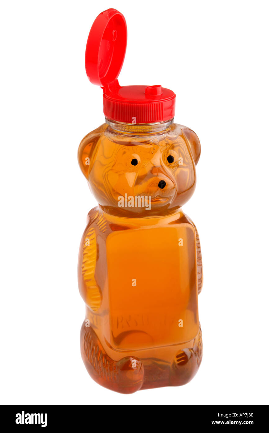 Honey bear squeeze bottle Stock Photo Alamy
