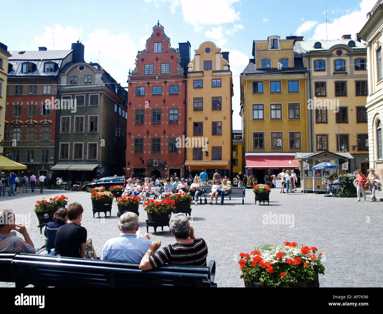 Stockholm, Stortorget, Big Square Stock Photo - Alamy