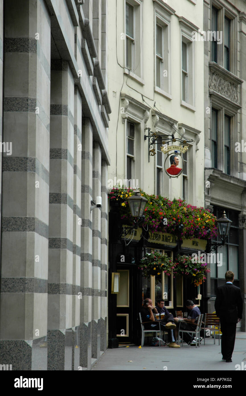 The Lord Raglan public house in St Martins le Grand City of London UK