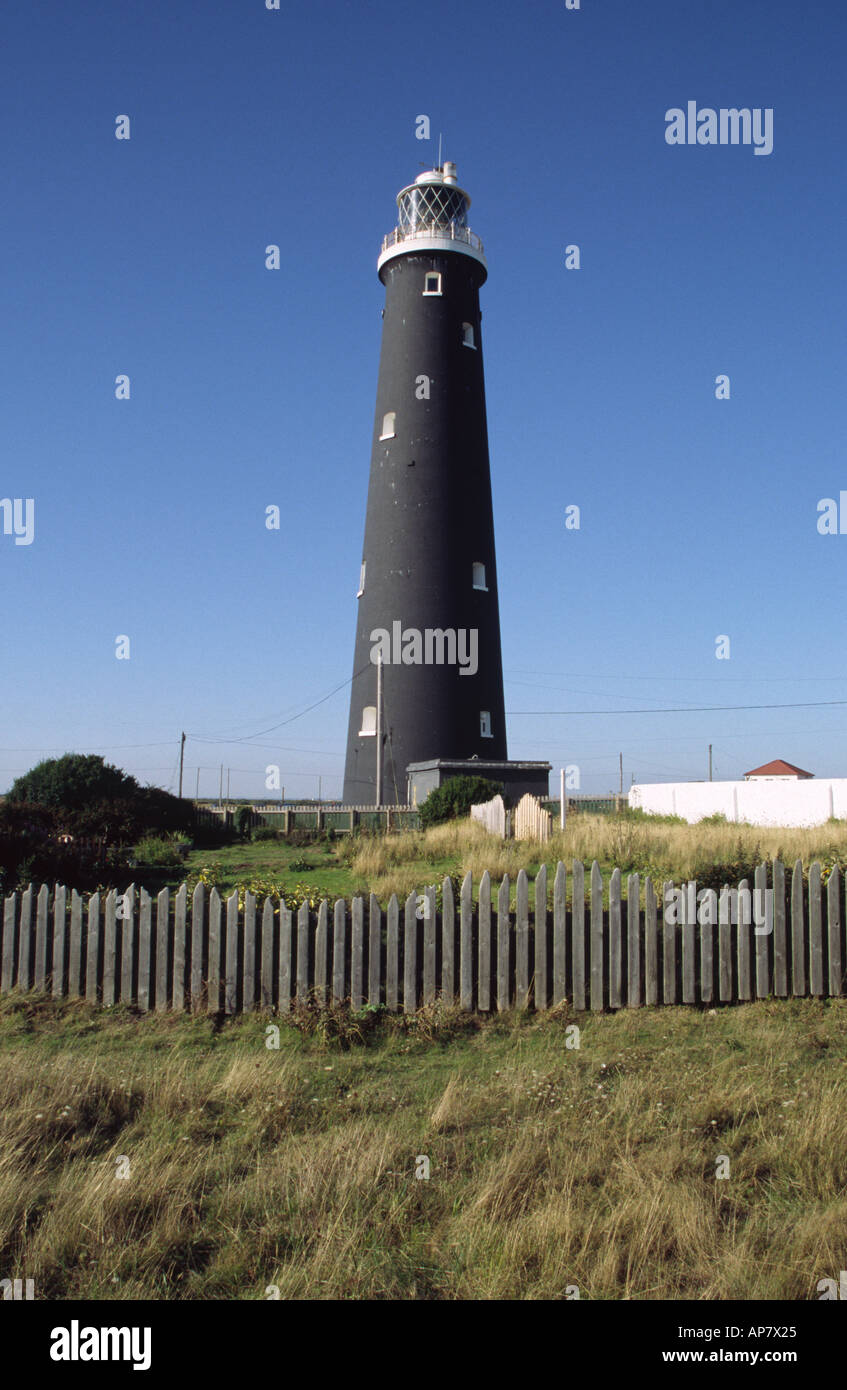 Old Lighthouse at Dungeness Kent England Stock Photo