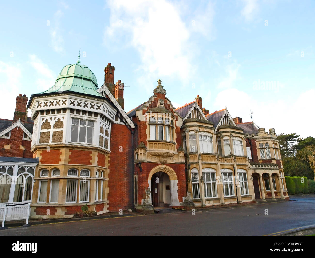 The Mansion, Bletchley Park, Bletchley, Milton Keynes, MK3 6EB Stock