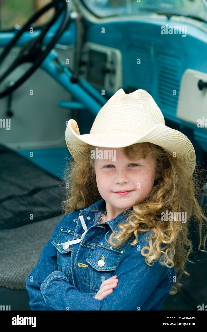 little red cowboy hat