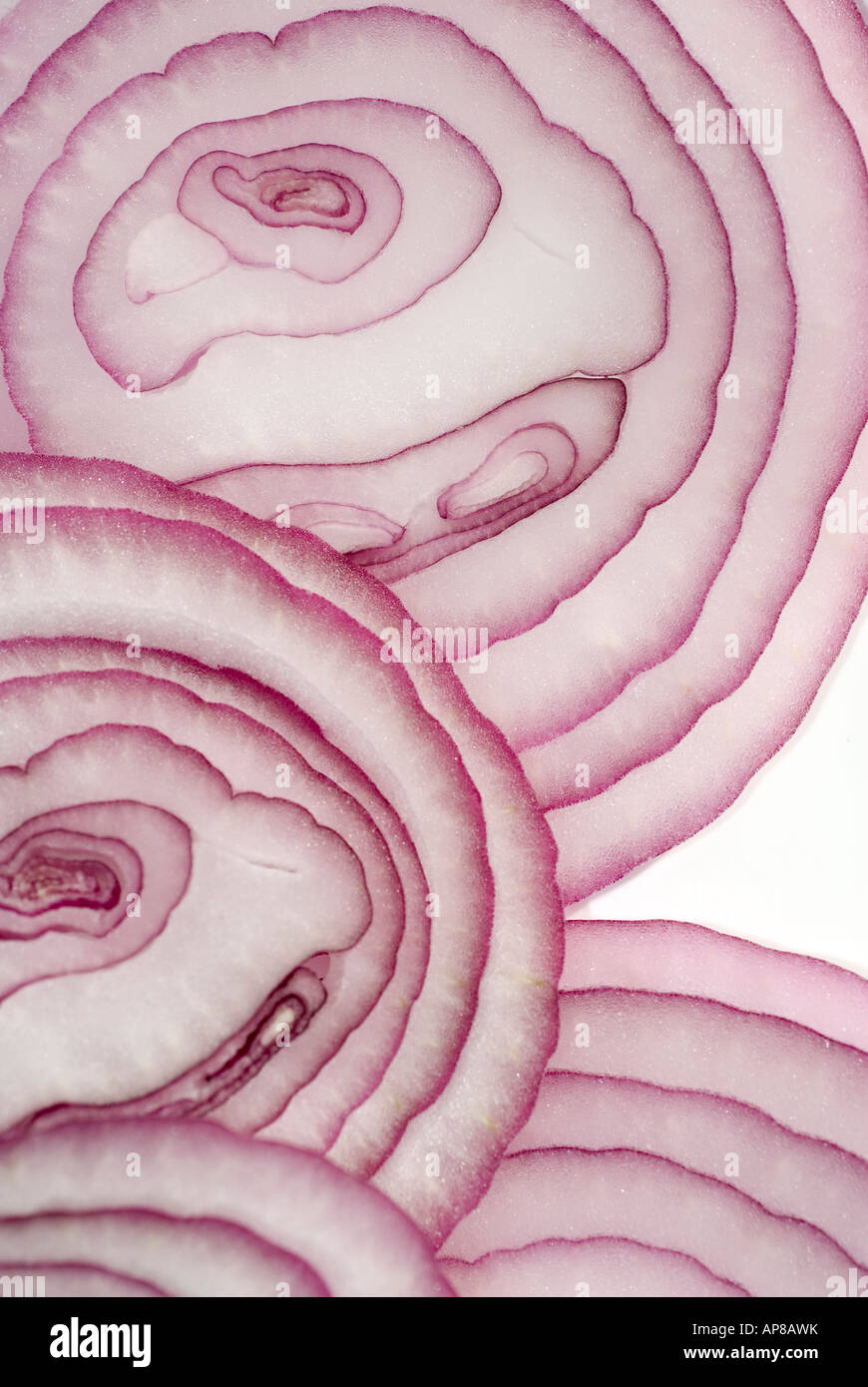red sliced onion Stock Photo Alamy