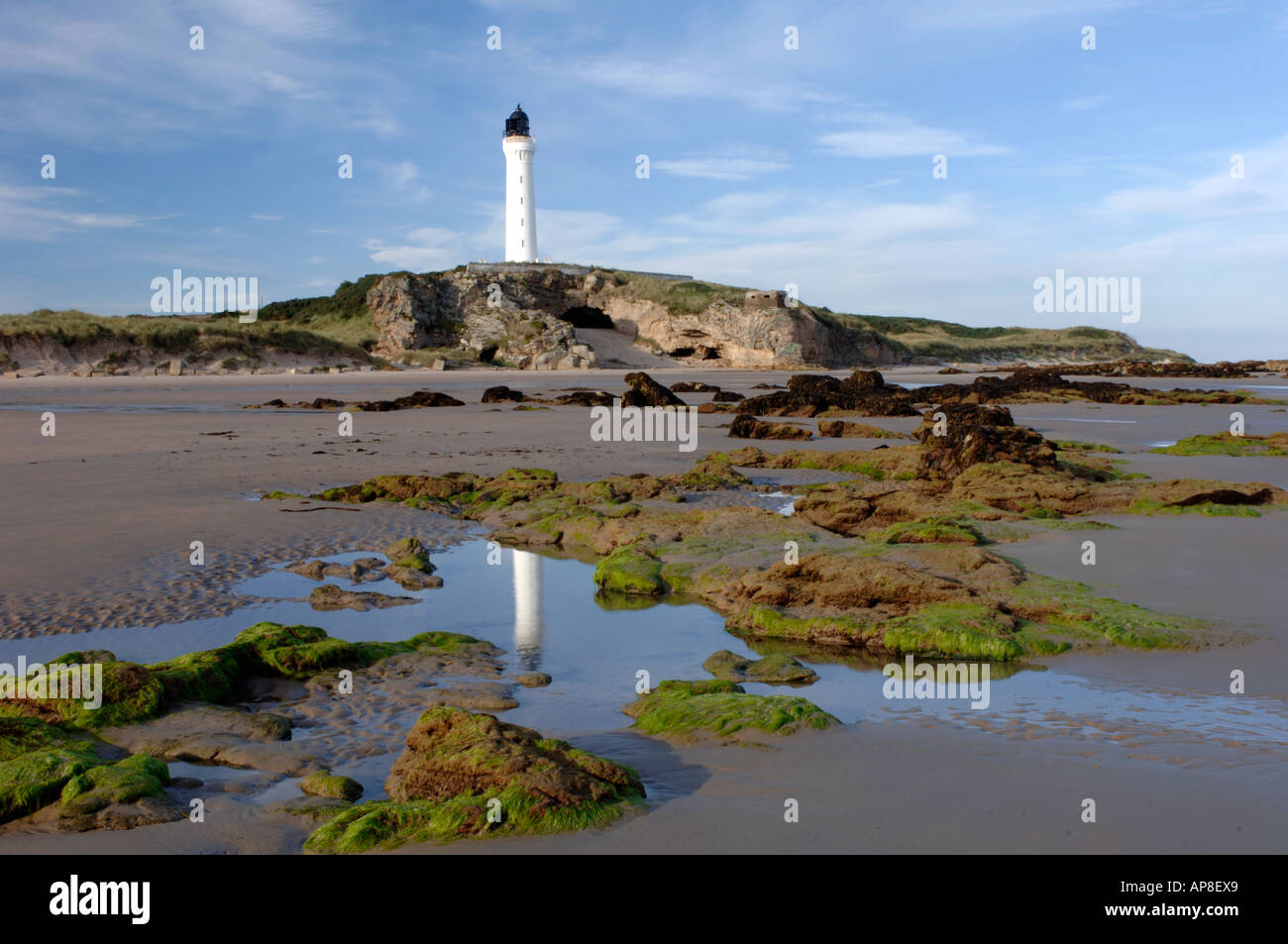 Covesea Skerries Lighthouse Moray Hi res Stock Photography And Images 