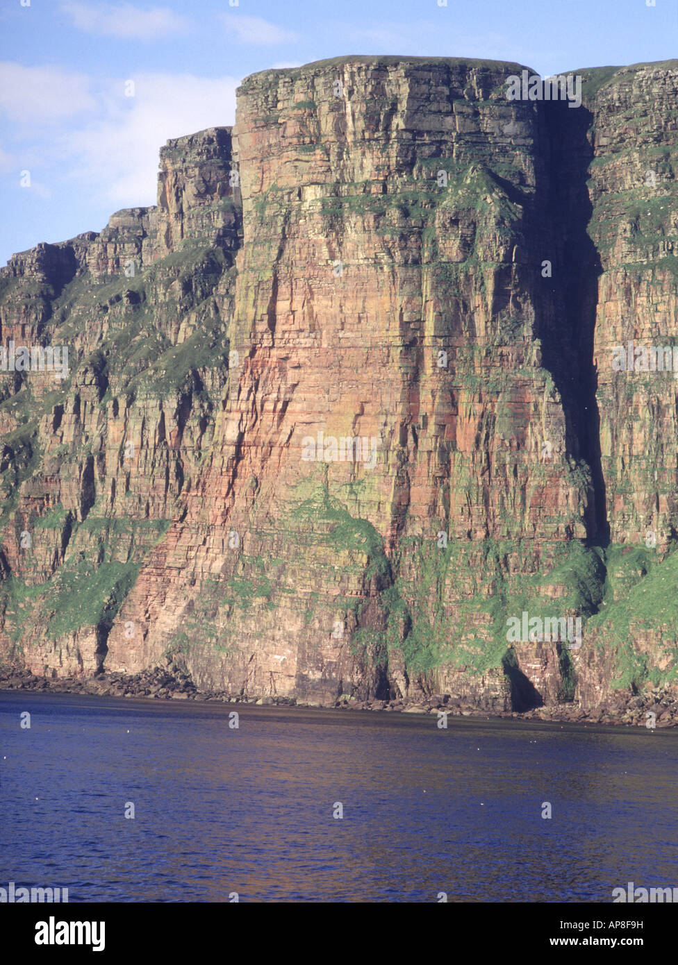 dh Bre Brough HOY ORKNEY West coast cliffs of Hoy Stock Photo