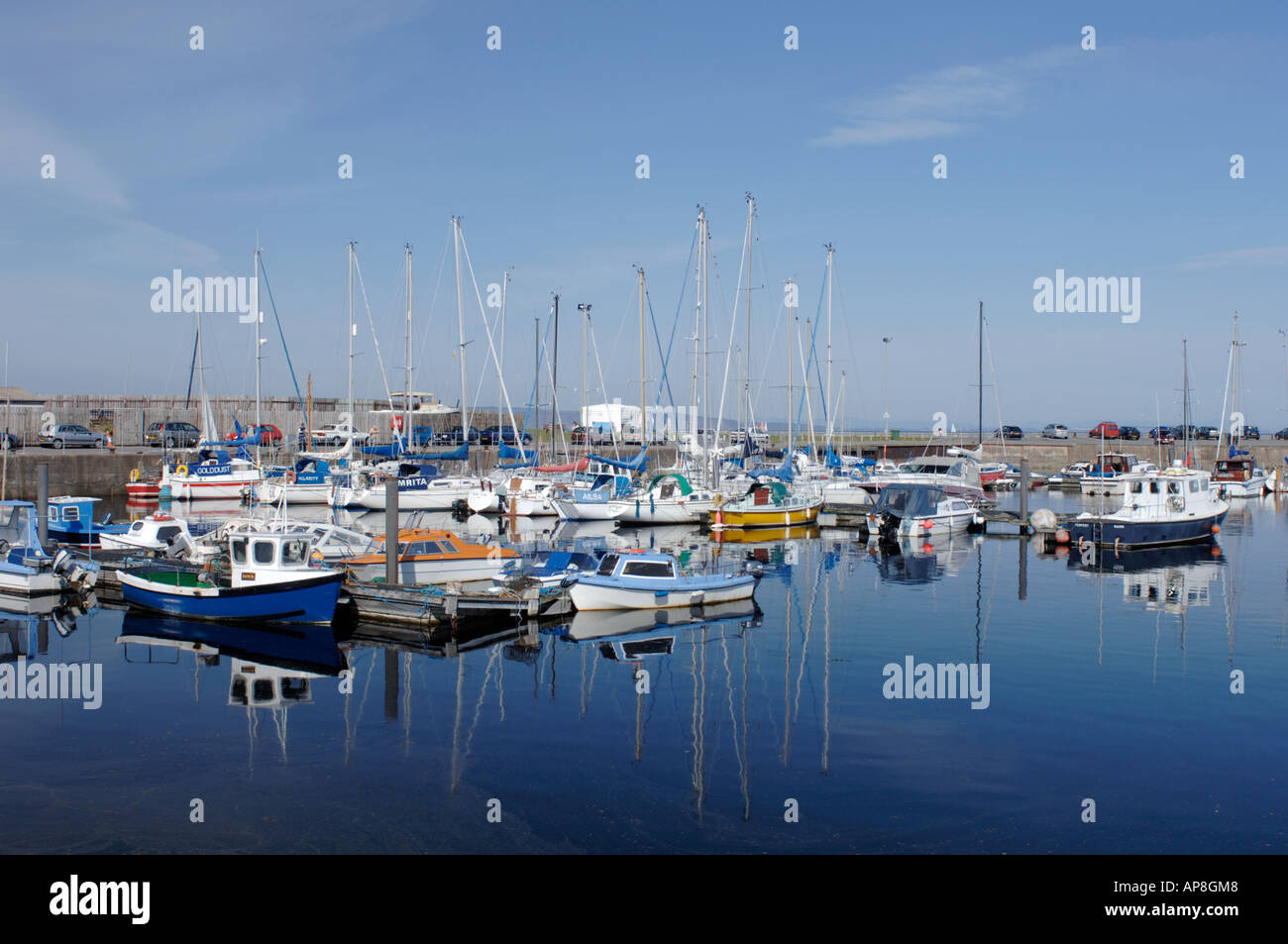 Nairn Harbour, Marina Stock Photo - Alamy