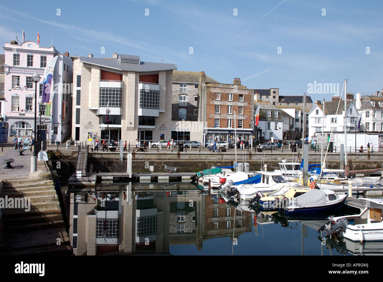 the-barbican-harbour-area-of-plymouth-devon-stock-photo-alamy