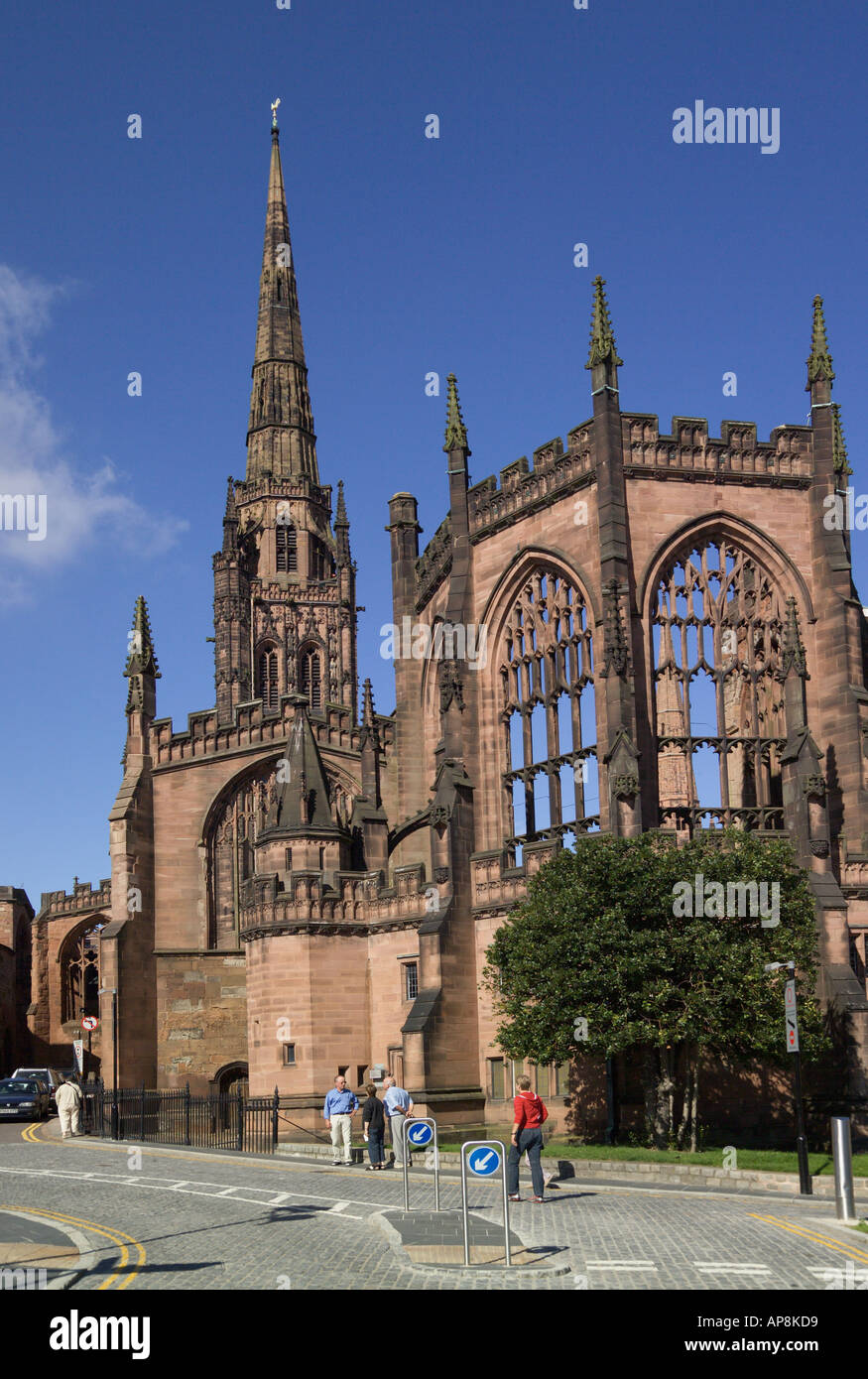 The Old Coventry Cathedral Coventry West Midlands England Stock Photo