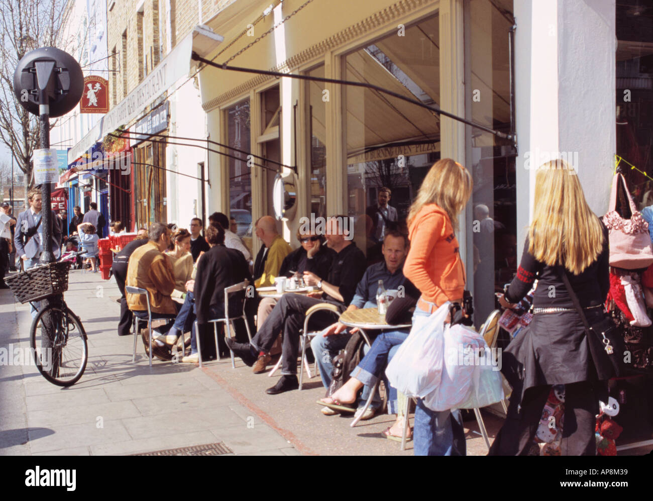 Portobello market london jewellery hires stock photography and images