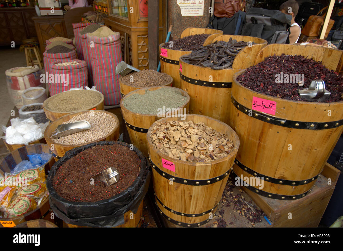 Spice shop cairo egypt hi-res stock photography and images - Alamy