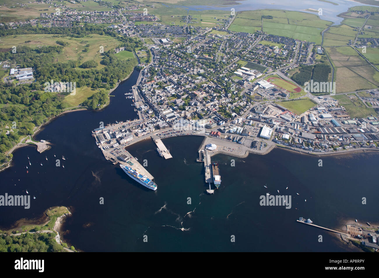 Lews Castle Stornoway Scotland High Resolution Stock Photography and
