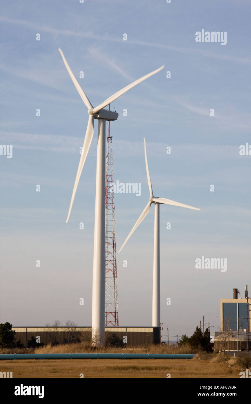 Wind farm Atlantic city New Jersey USA Stock Photo Alamy