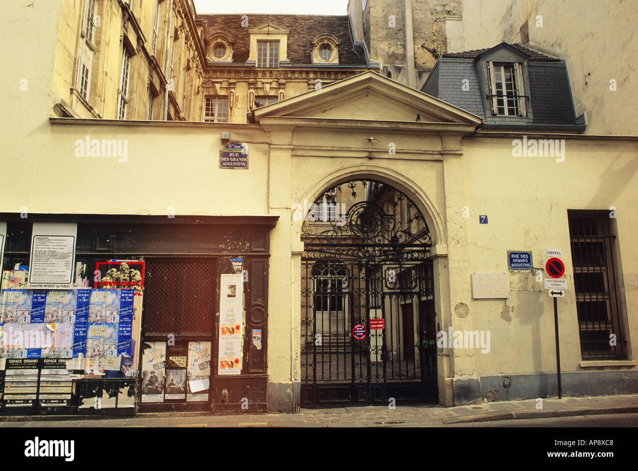 France Paris Pablo Picasso's studio and apartment on the Rue Des Grands Augustins in the Latin France Paris Pablo Picasso's studio and apartment on the Rue Des Grands Augustins in the Latin