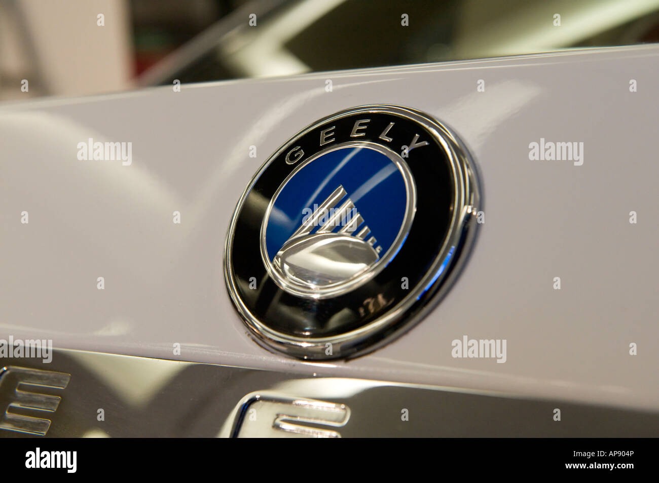 Geely emblem on a Geely Chinese car Stock Photo - Alamy