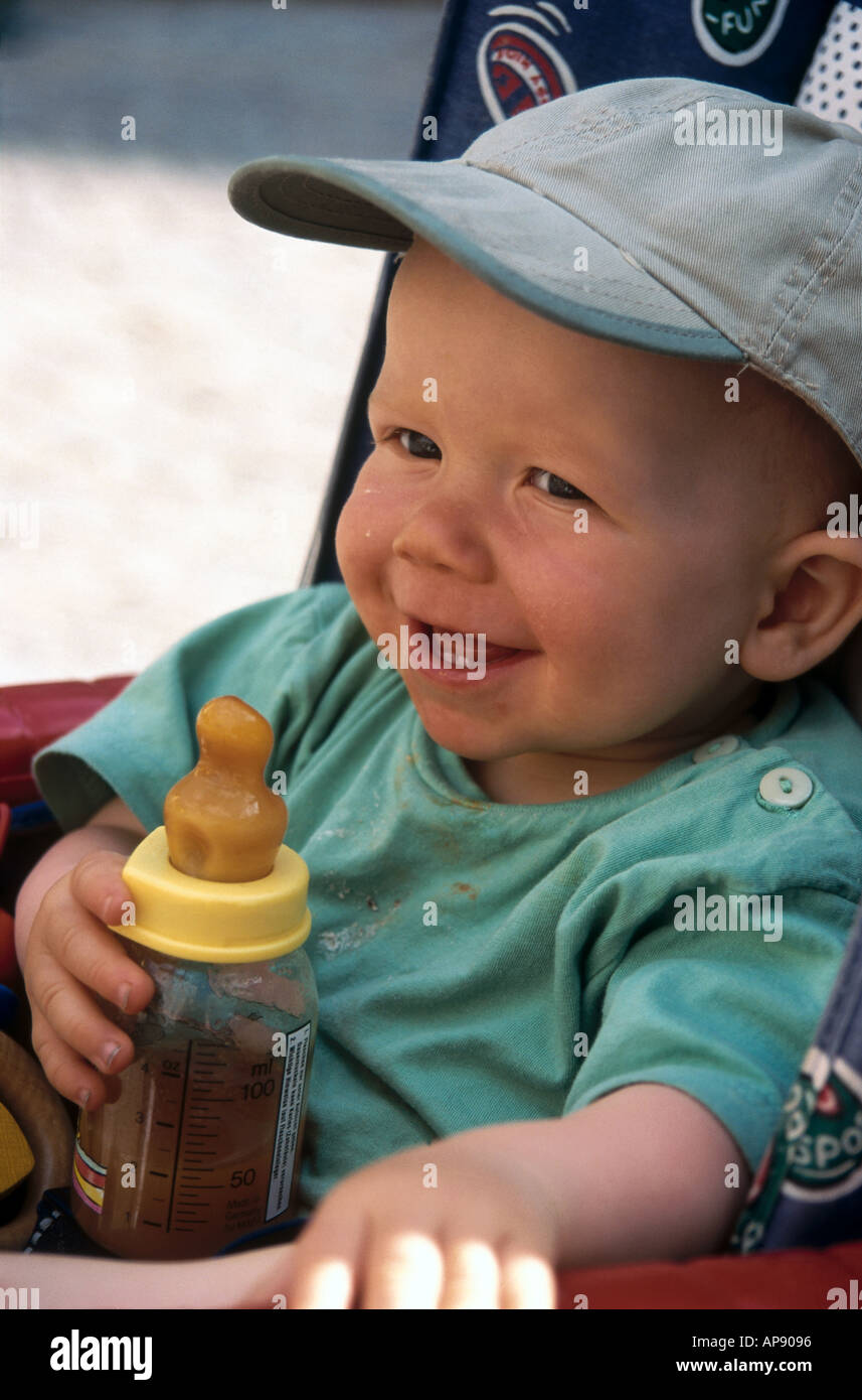 Baby in pram hi-res stock photography and images - Alamy