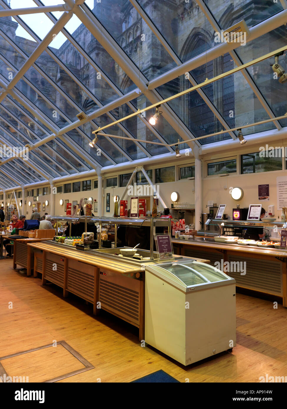 Salisbury Cathedral Cafeteria Stock Photo