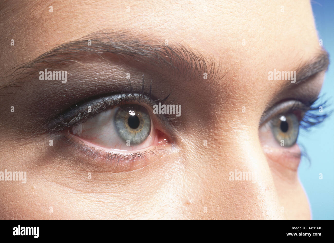 Close up eyes beautiful woman hi-res stock photography and images - Alamy