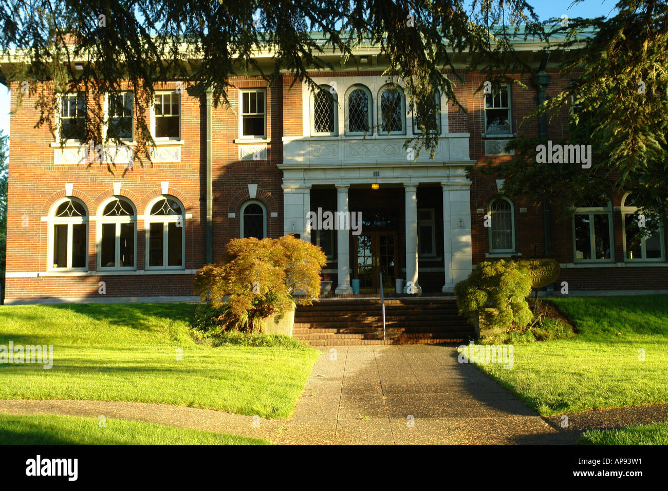 AJD52281, Olympia, WA, Washington, The McCleary Mansion Stock Photo