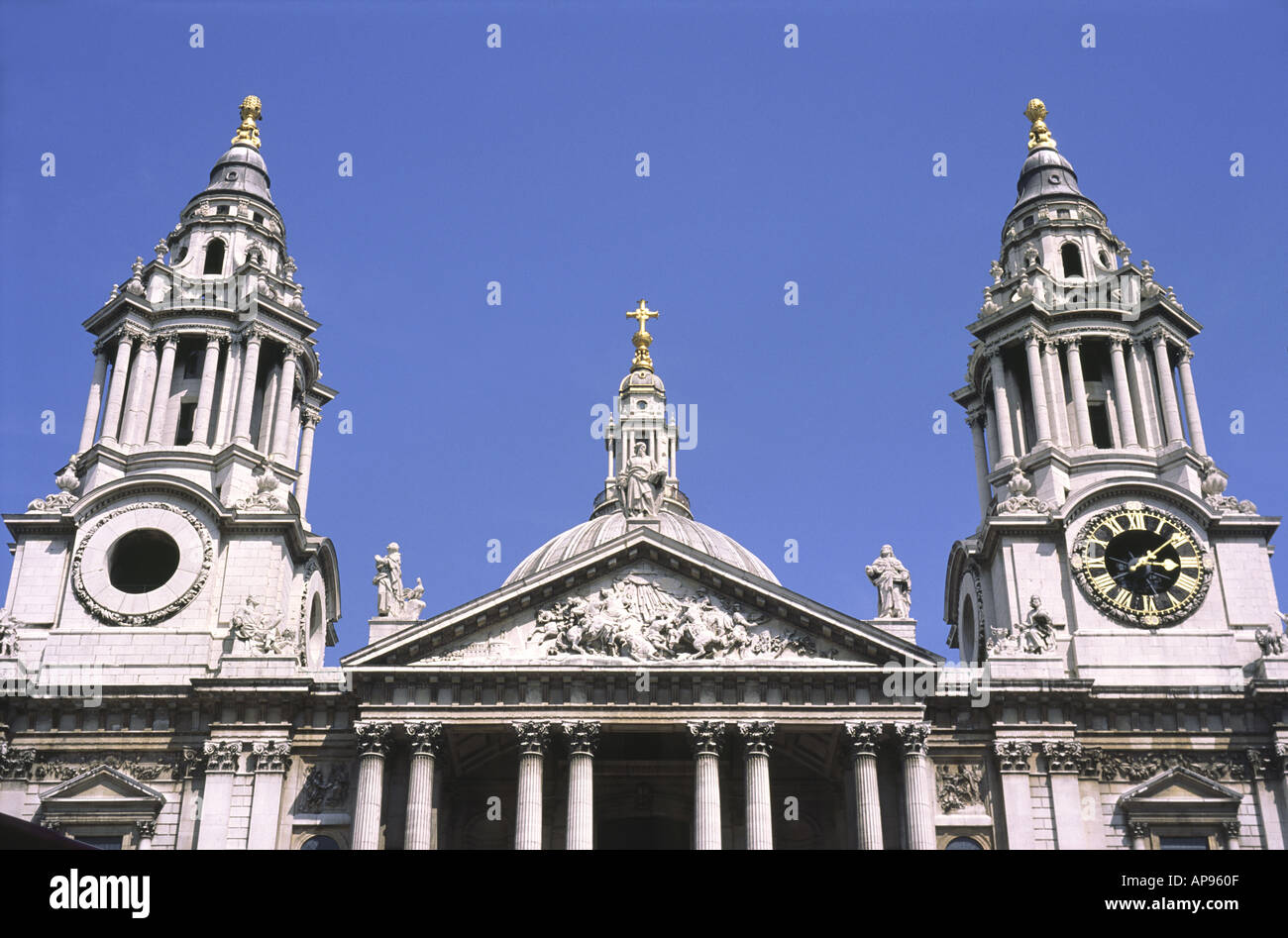 St Paul's Cathedral London Stock Photo