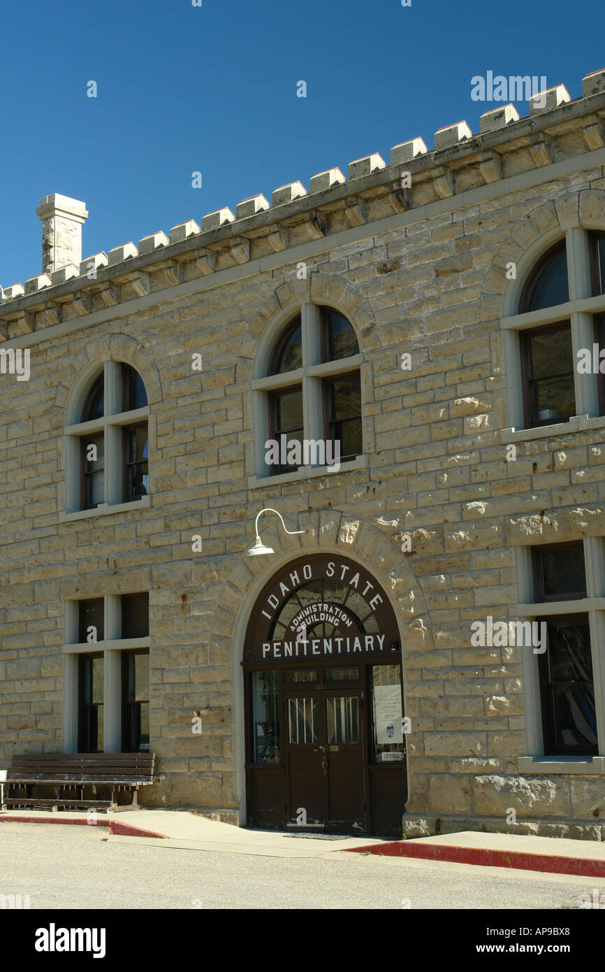 AJD50829, Boise, ID, Idaho, Old Idaho State Penitentiary State Historic Site Stock Photo