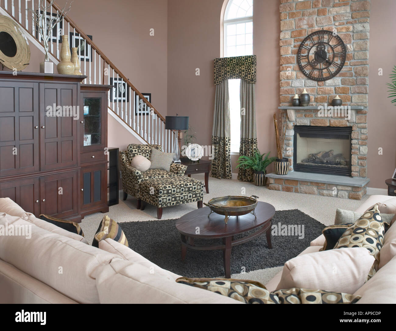 Living Room Lounge With Sofa Couch, Philadelphia USA Stock Photo Alamy