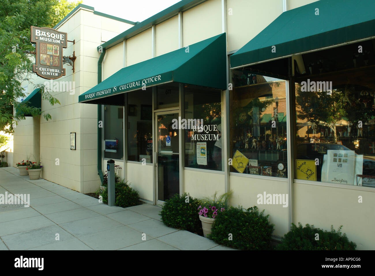 AJD50841, Boise, ID, Idaho, Basque Museum and Cultural Center Stock Photo