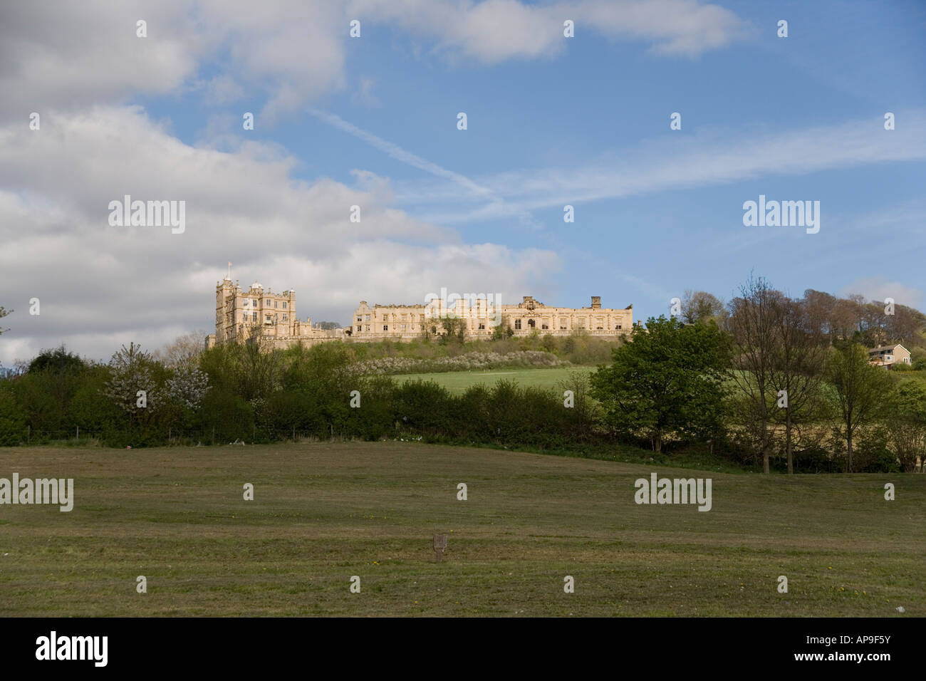 Bolsover castle from Carr Vale in Derbyshire, England Stock Photo Alamy