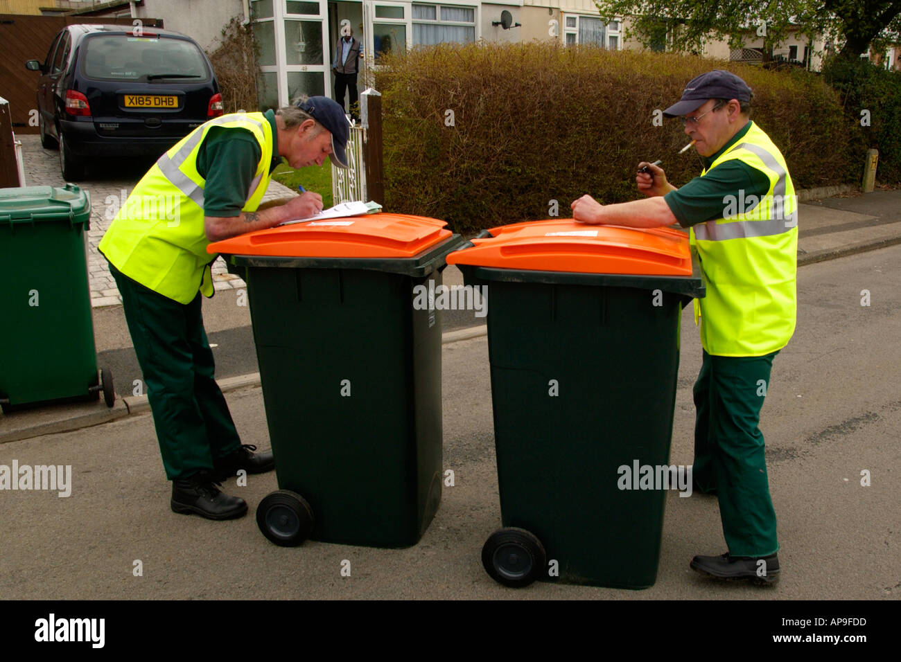 Council Wheely Bins High Resolution Stock Photography and Images Alamy