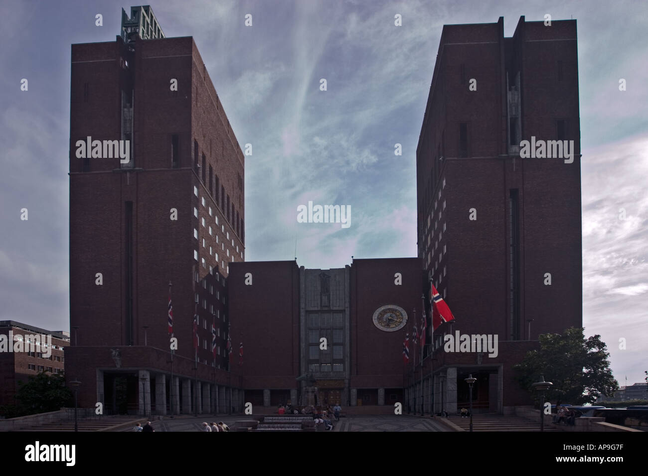 Main entrance oslo city hi-res stock photography and images - Alamy