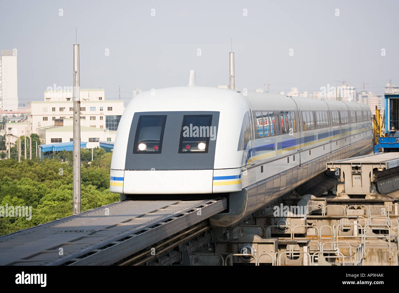Transrapid train Stock Photo