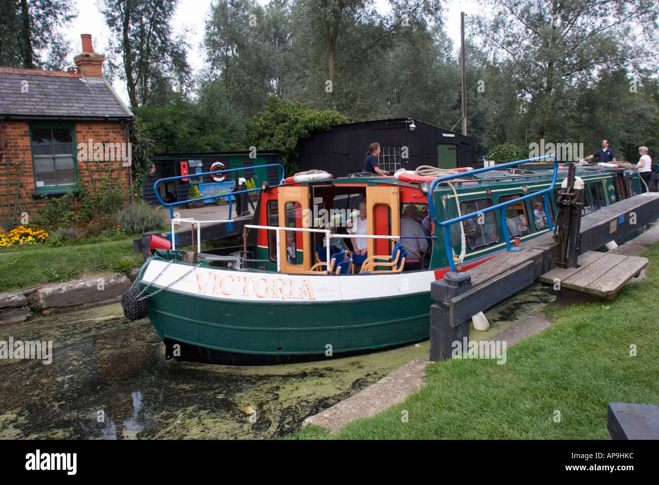 Paper MIll Lock on the River Chelmer at Little Baddow near Chelmsford Essex GB UK Stock Photo