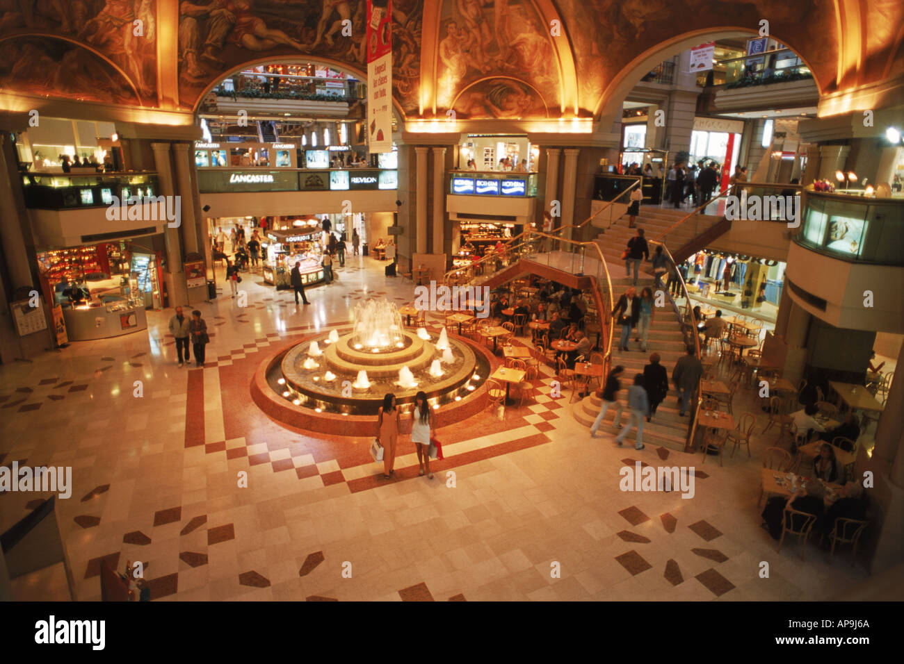 Galerías Pacífico shopping mall on Calle Florida in Buenos Aires