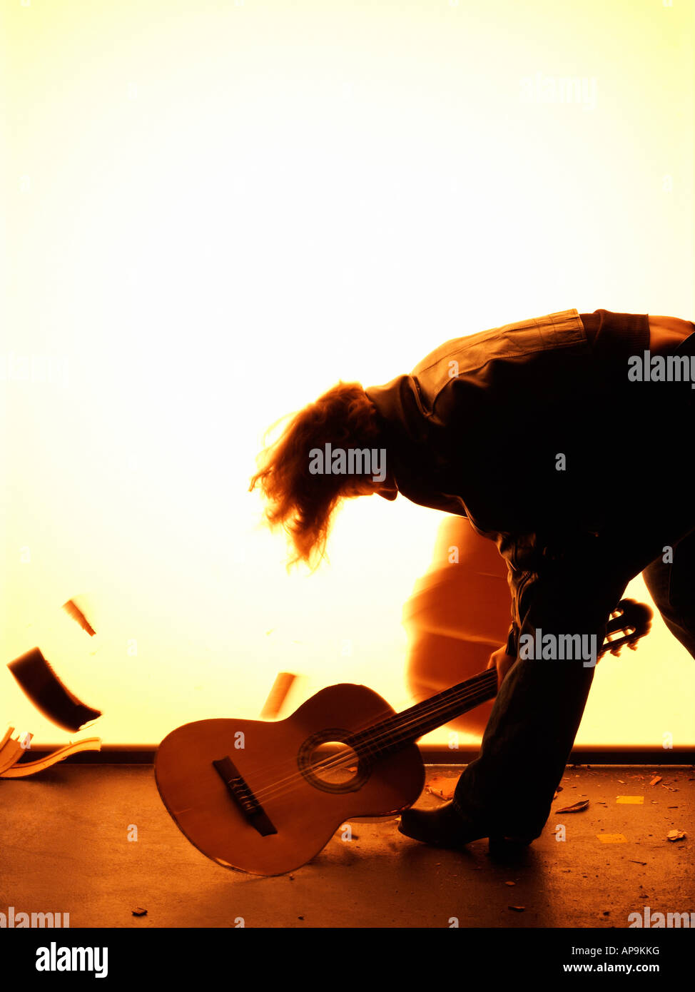 Smashing guitar hi-res stock photography and images - Alamy
