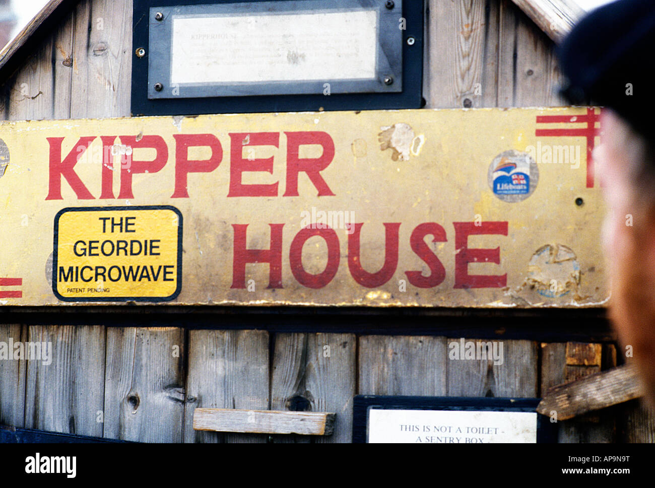 a kipper smokehouse or geordie microwave Stock Photo Alamy