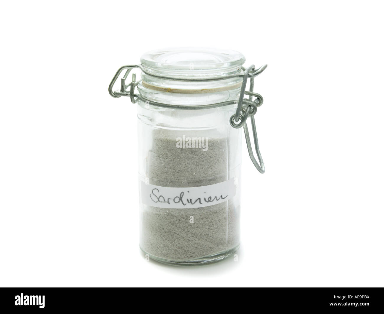 Jar of sand Stock Photo - Alamy