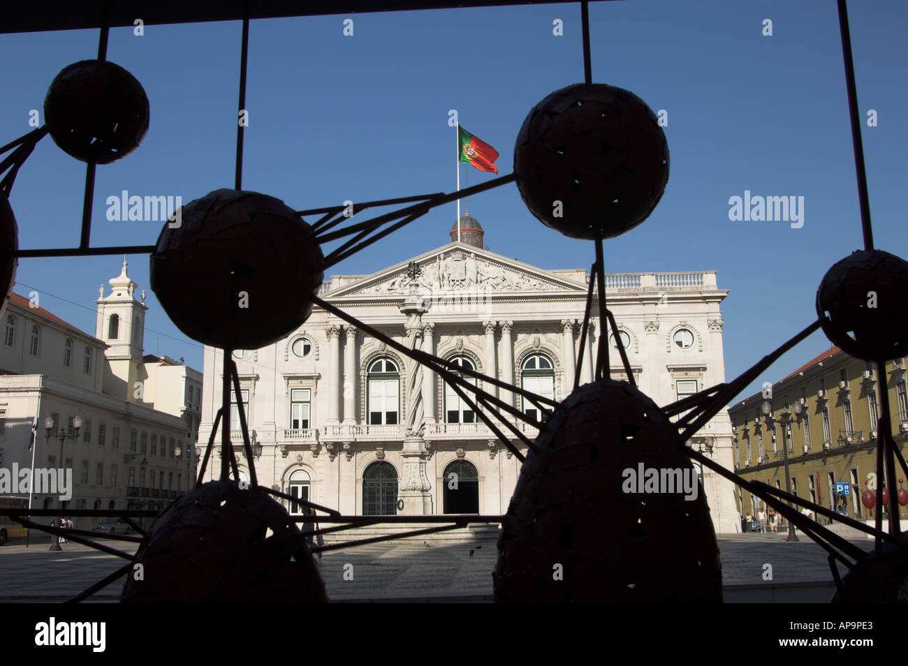 Lisbon Cityhall, Portugal Stock Photo