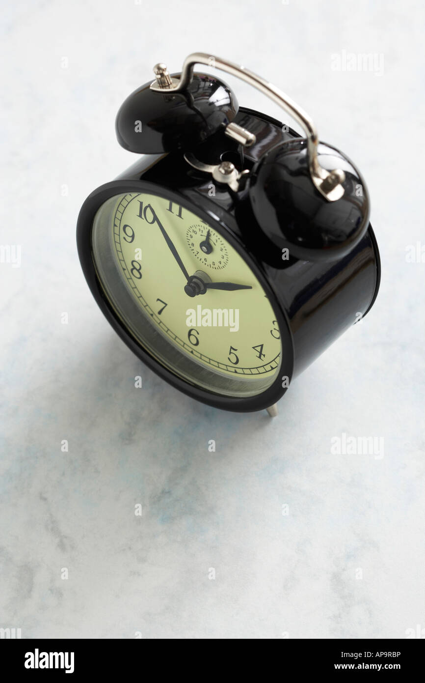 old fashioned alarm clock Stock Photo - Alamy