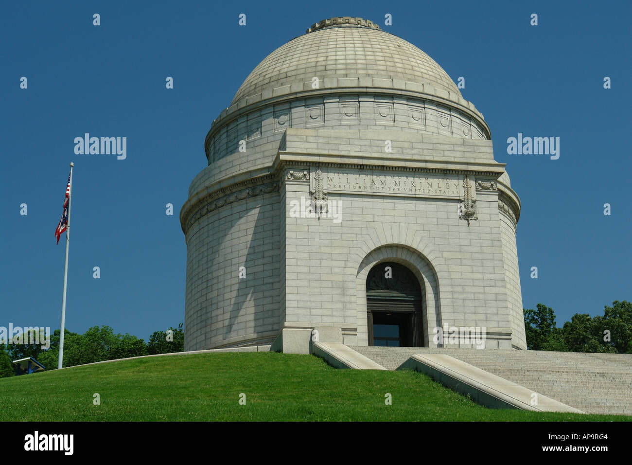 AJD49865, Canton, OH, Ohio, William McKinley Presidential Library and Museum, McKinley National Memorial Stock Photo