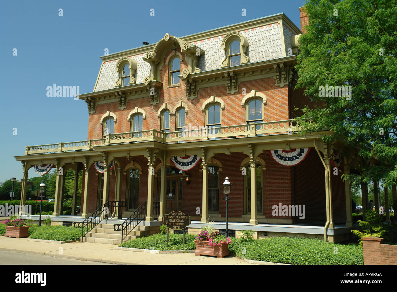 AJD49868, Canton, OH, Ohio, downtown, First Ladies National Historic Site Stock Photo