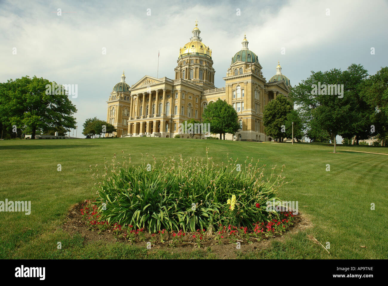 AJD50022, Des Moines, IA, Iowa, State Capitol Building Stock Photo