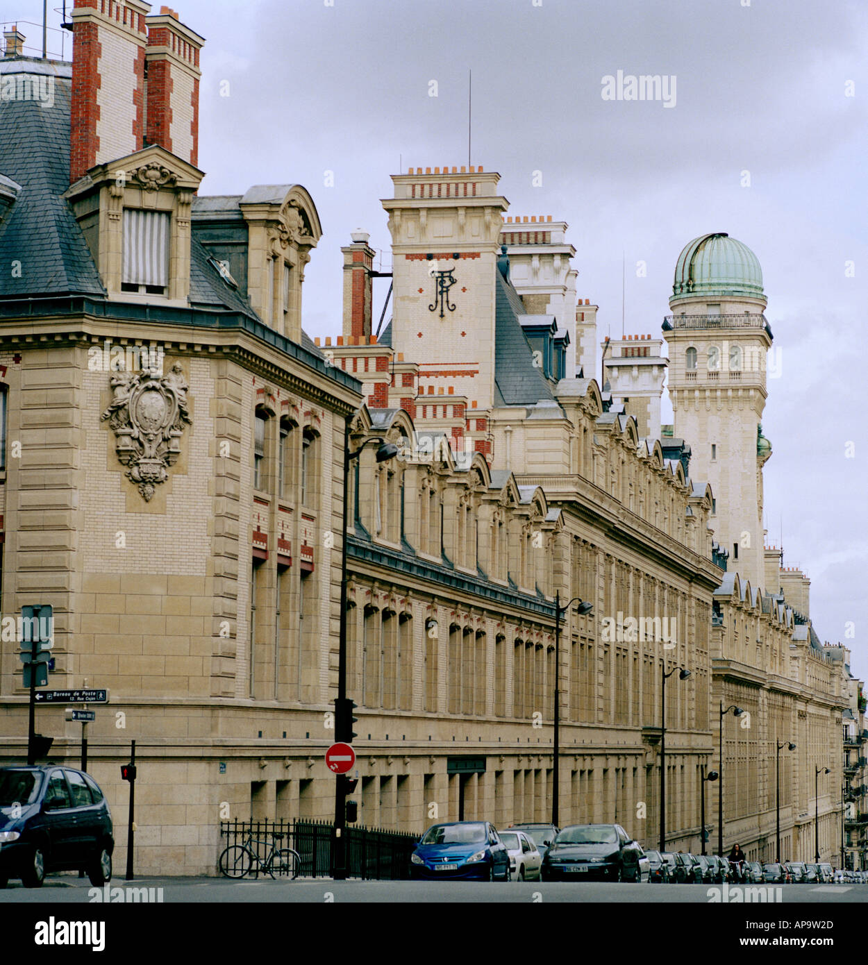 The Sorbonne University in the city of Paris In France In Europe Stock Photo