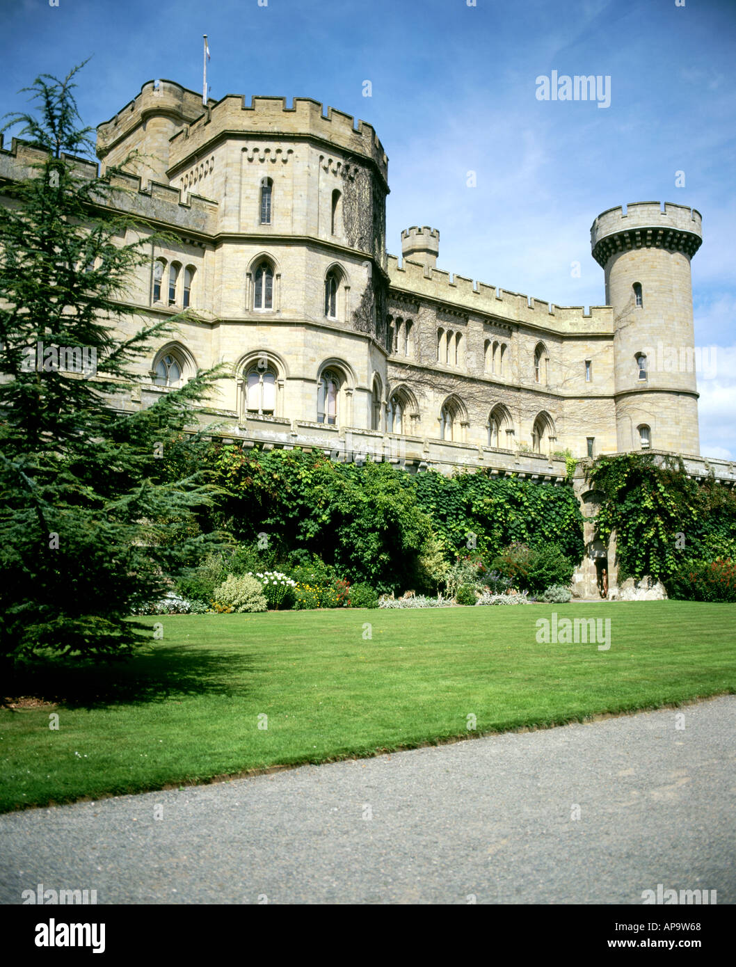 eastnor castle near ledbury herefordshire Stock Photo Alamy