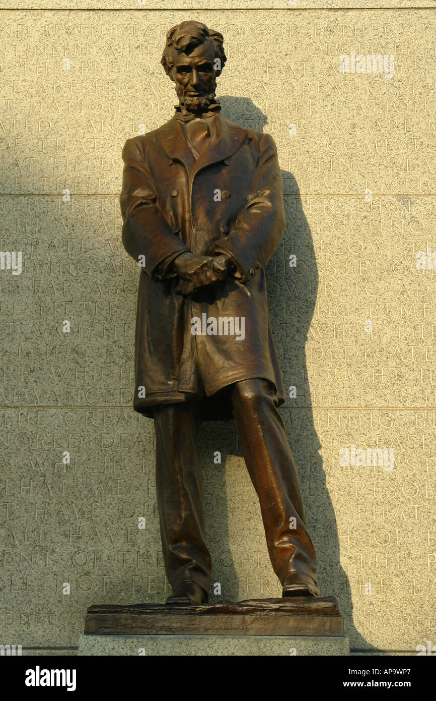Lincoln statue nebraska state capitol hires stock photography and