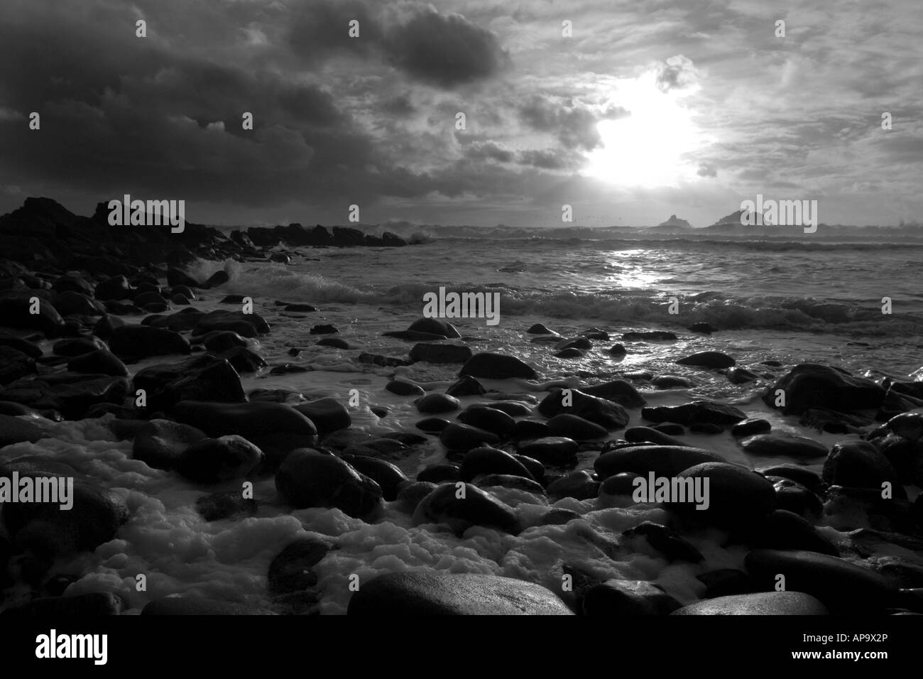 Priests Cove, Cornwall Stock Photo