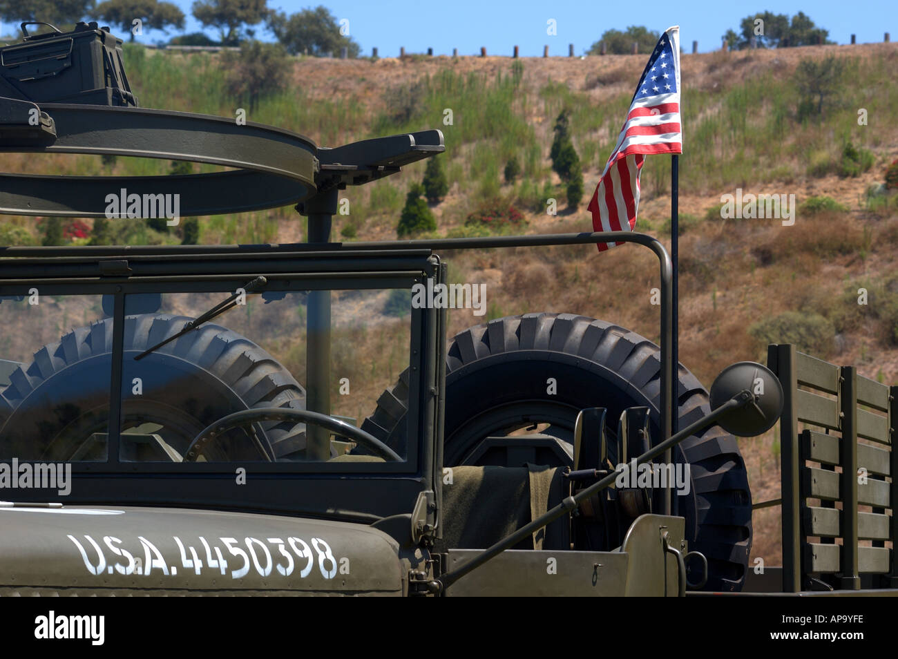 Vintage Military Vehicle Stock Photo Alamy
